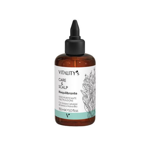 Vitality's Care&Scalp Riequilibrante Siero Purificante Multifunzione (Multi-Action Rebalancing Serum) 150ml